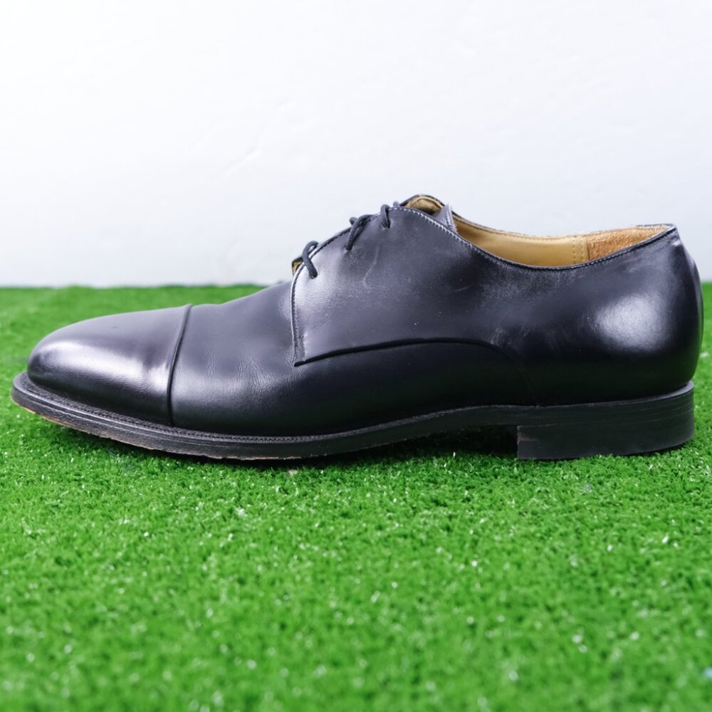 Johnston & Murphy Shoes Mens Size 9.5 Leather Cap Toe Oxford Dress Formal USA - Picture 2 of 6